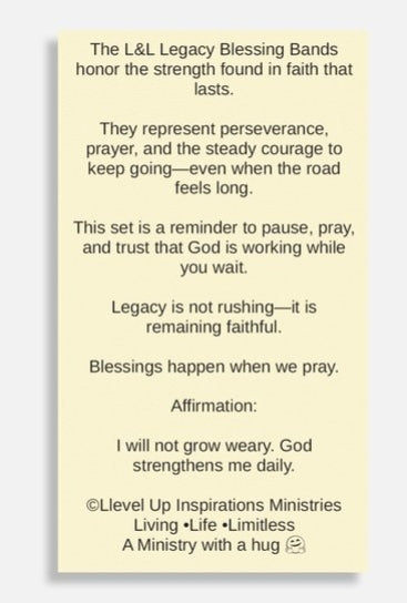🌾Made Upon Request|L&L Legacy Blessing Bands™ Expression (Rings)