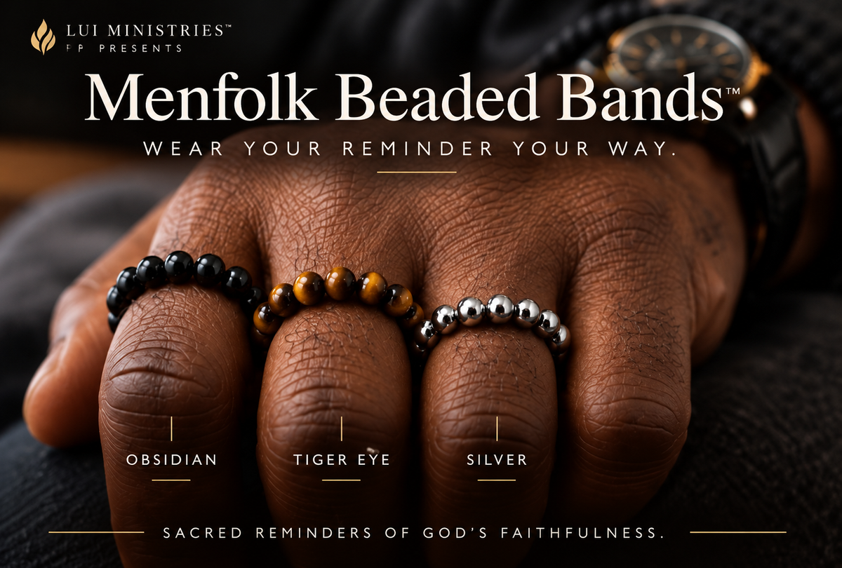 Made Upon Request |Menfolk Beaded Bands™ (Rings)— Single