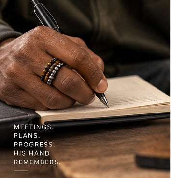 Made Upon Request |Menfolk Beaded Bands™ (Rings)— Single