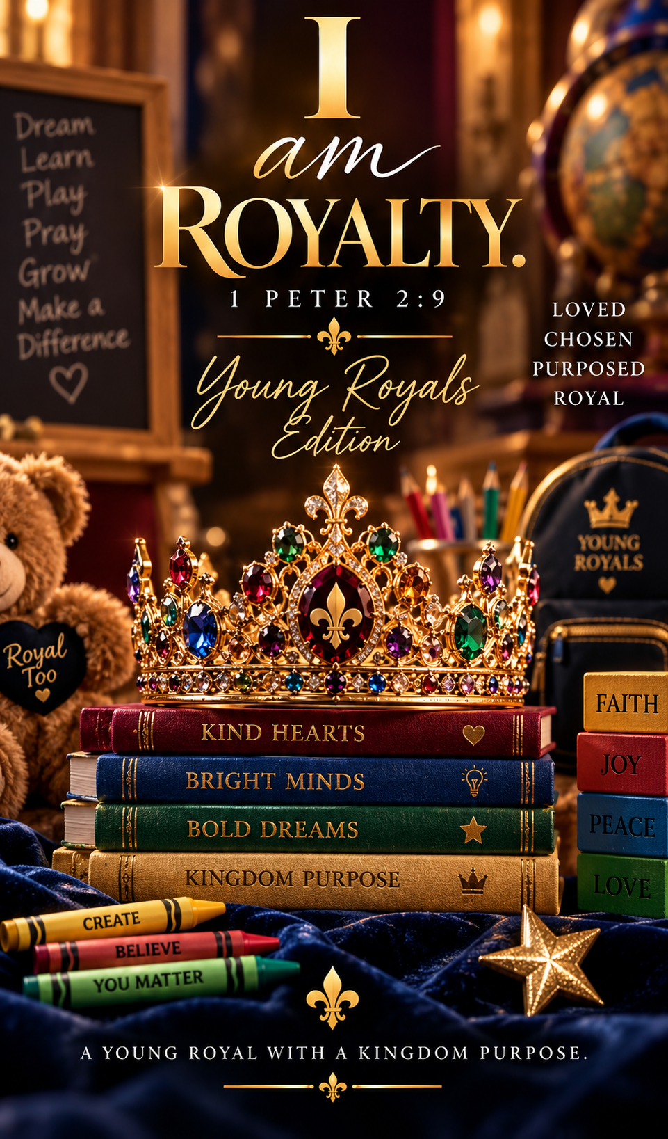 "I Am Royalty": Young Royals | Digital Wallpaper Expression