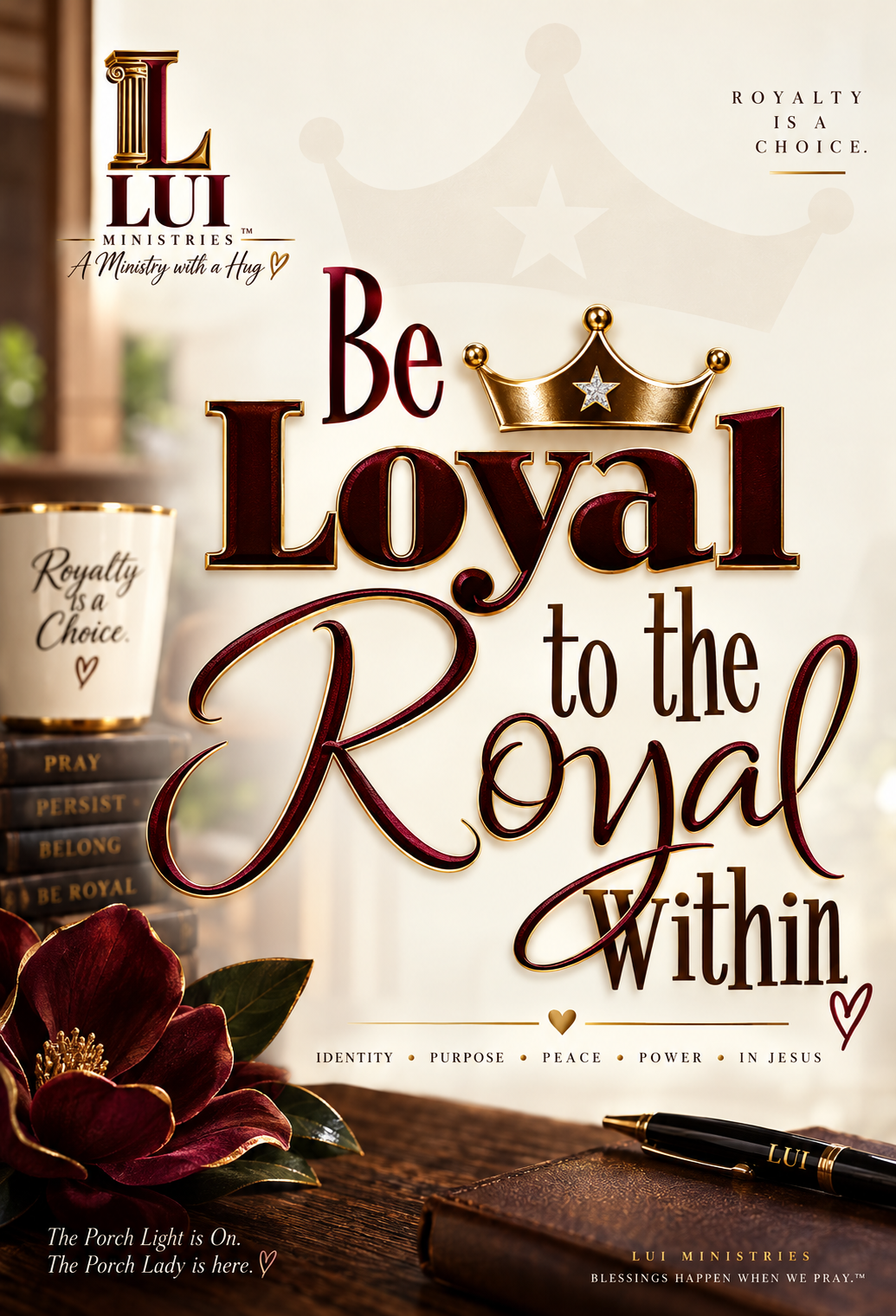 Be Loyal to the Royal within | Digital Wallpaper Expression