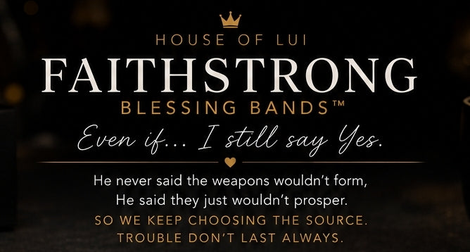Made Upon Request|FaithStrong Blessing Bands™ Expression (Rings) - Steady Faith