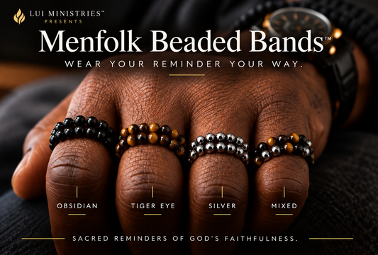 Made Upon Request |Menfolk Beaded Bands™ (Rings)— Single